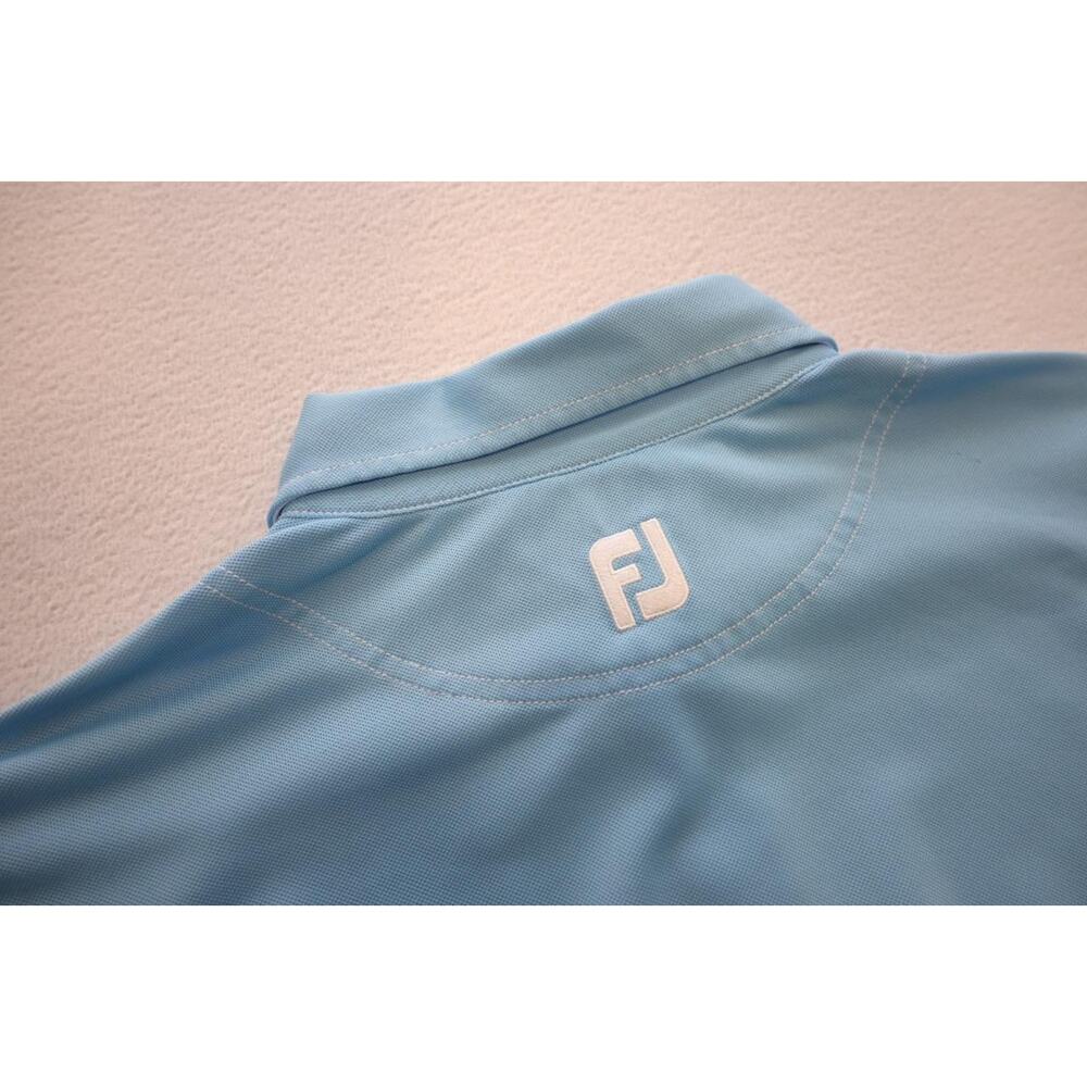 FootJoy Golf Polo‎ Athletic Fit Blue Dry Fitting Golf Shirt Mens Size Large